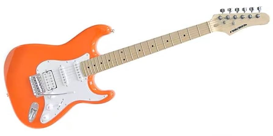 PLAYTECHエレキギター ストラトタイプ Fenderピック&チューナー付き