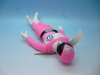 ポピー ミニソフビ デンジピンク 中古 電子戦隊デンジマン 当時物 電子