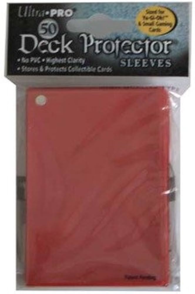 新品未開封 遊戯王 メタリックレッド スリーブ プロテクター Amazon.co