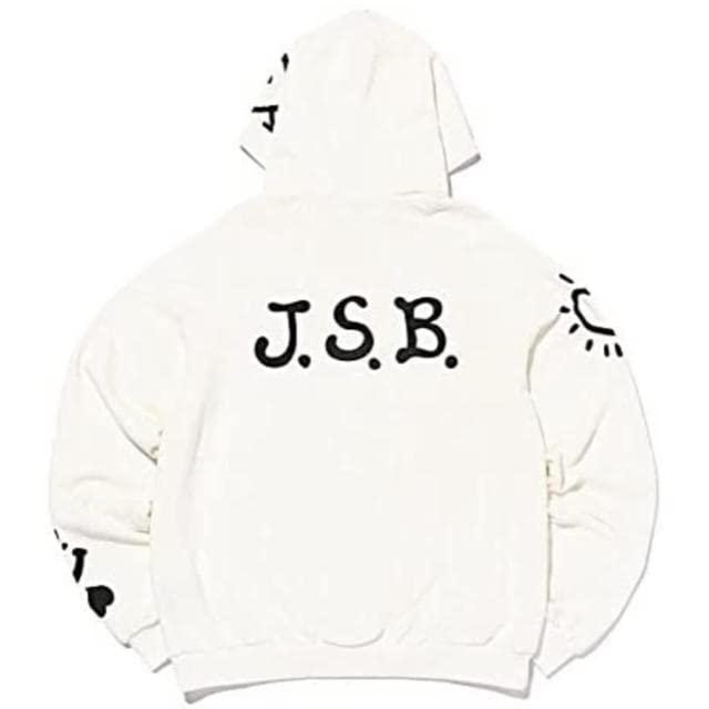 JSB パーカー（L）WHITE JSB Color EMB Hoodie | J.S.B. | VERTICAL