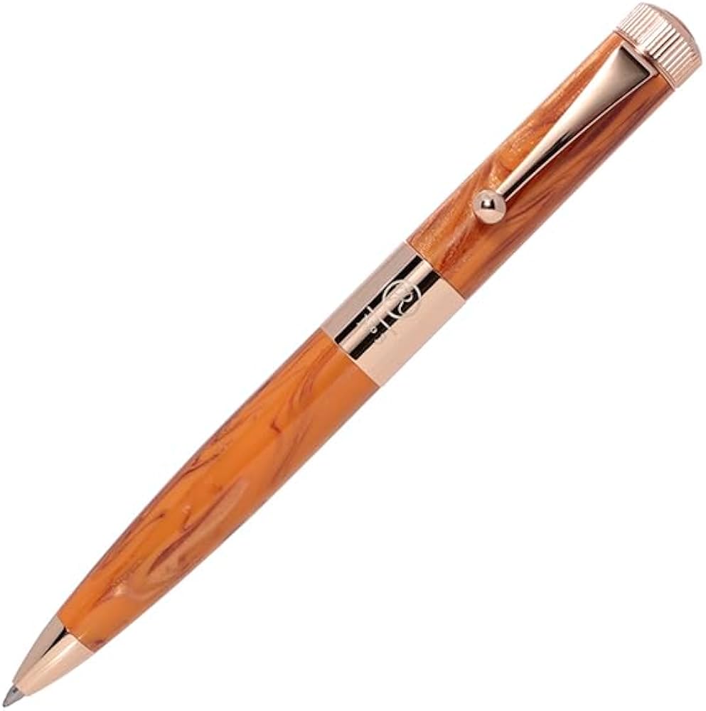 Amazon | ロメオ ROMEO No．3 ボールペン 太軸 黄櫨 ハゼ | 格納式