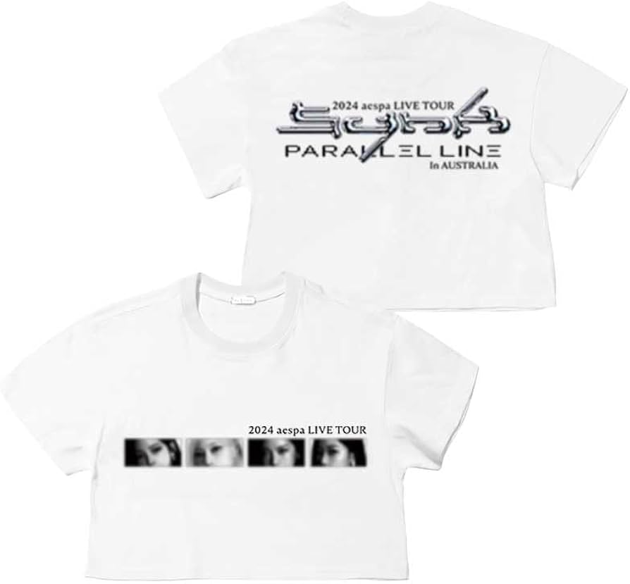 フランス限定】aespaパリ公演限定 新品未使用ライブTシャツ(Lサイズ