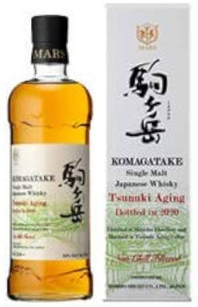 Amazon.co.jp: Single Malt Komagatake Tsunuki Aging Bottled in 2020