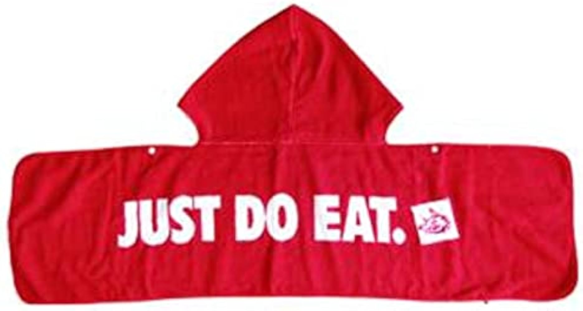 2枚セット YUKI フード付きタオル 赤 ゆきんこ 2枚セット YUKI フード