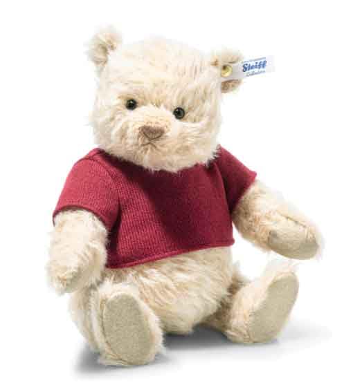 シュタイフ プーさん 限定ピンバッジ付き 1994 ディズニーワールド