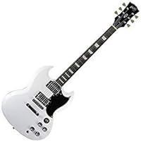 Amazon | Blitz ブリッツ エレキギター SGタイプ ホワイト ソフト