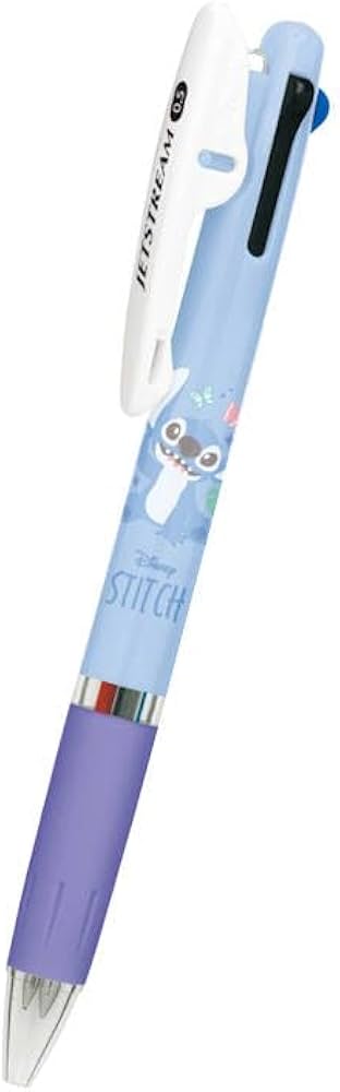 Amazon | カミオジャパン スティッチ ジェットストリーム3色ボールペン