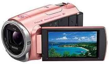 SONY HDR-CX670 ビデオカメラ 本体 ローズゴールド 充電器 ピンク SONY
