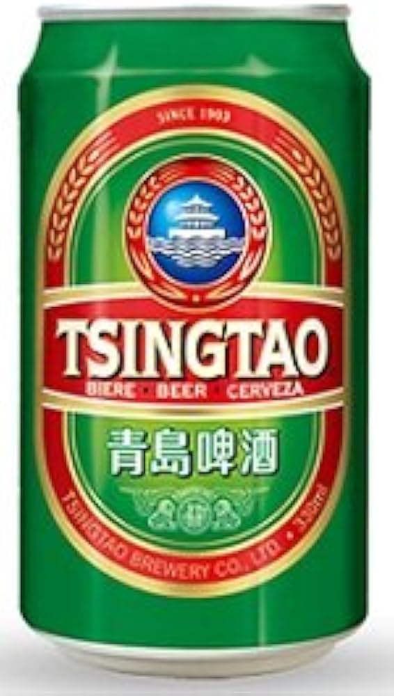 Amazon.co.jp: 青島ビール（チンタオ） 缶 330ml×24本ik China beer
