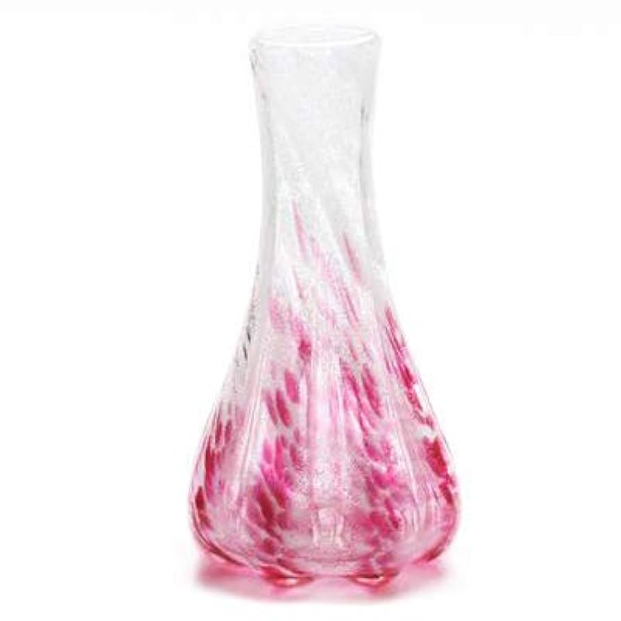 た60○豪華❗️高63cmツイスト 琉球ガラス花瓶