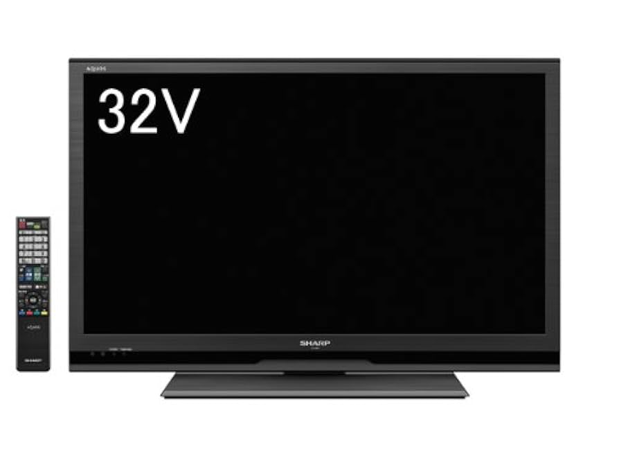 SHARP 32型 テレビ 外付けの録画機器付き