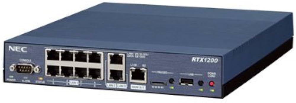 YAMAHA製ギガアクセスVPNルーターRTX1210