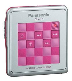 Amazon.co.jp: パナソニック ポータブルMDプレーヤー ピンク SJ-MJ17-P