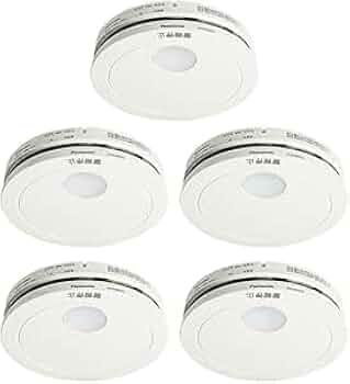 Amazon.co.jp: けむり当番 住宅用 火災警報器 煙式 光電式 5個セット