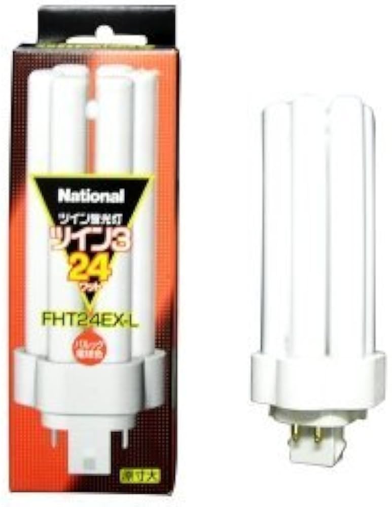 Panasonic ツイン蛍光灯 24ワット FHT24EX-N 9個セット Amazon
