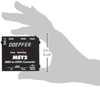 Amazon.co.jp: Doepfer MIDI/DINシンクコンバーター MSY-2 : 楽器