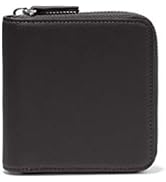 Leatherology Black Onyx Small Zippered Wallet - 4 credit card