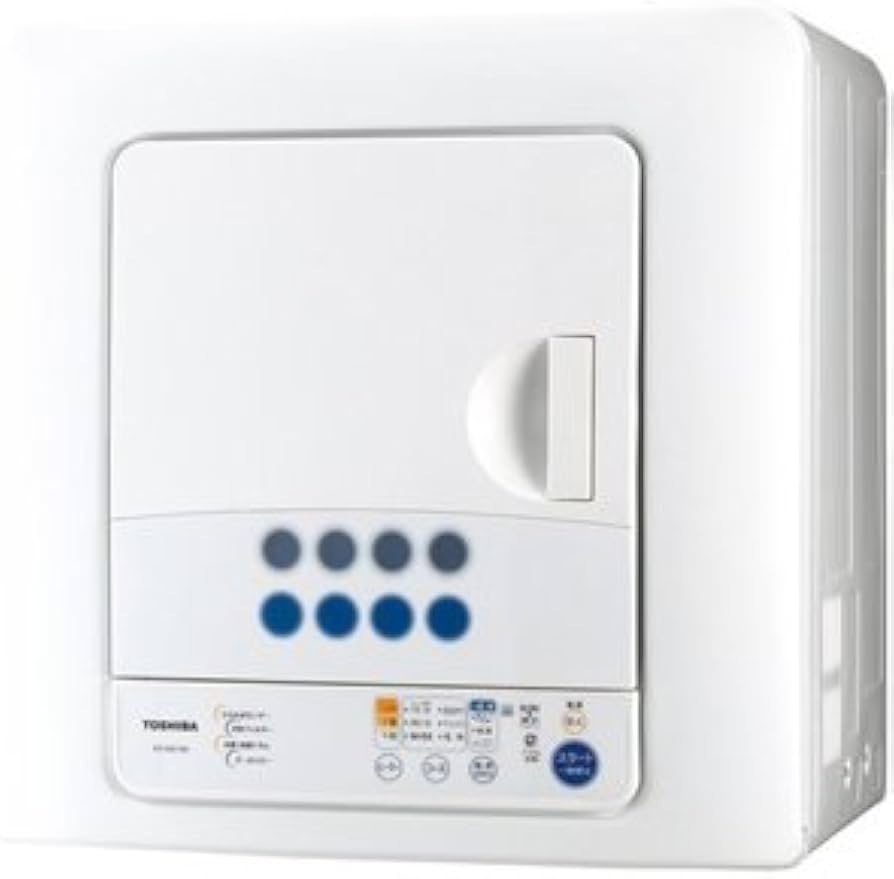 Amazon | 東芝 衣類乾燥機 ED-60C(W) 乾燥容量6kg ﾋﾟｭｱﾎﾜｲﾄ | 東芝