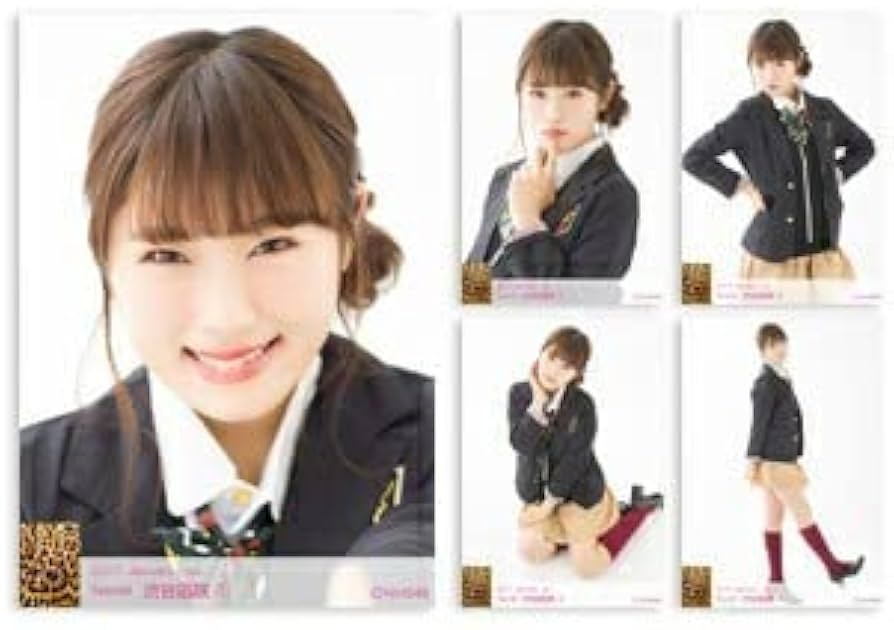 Amazon.co.jp: NMB48 渋谷凪咲 個別生写真 2017 1月 January-sp 5枚