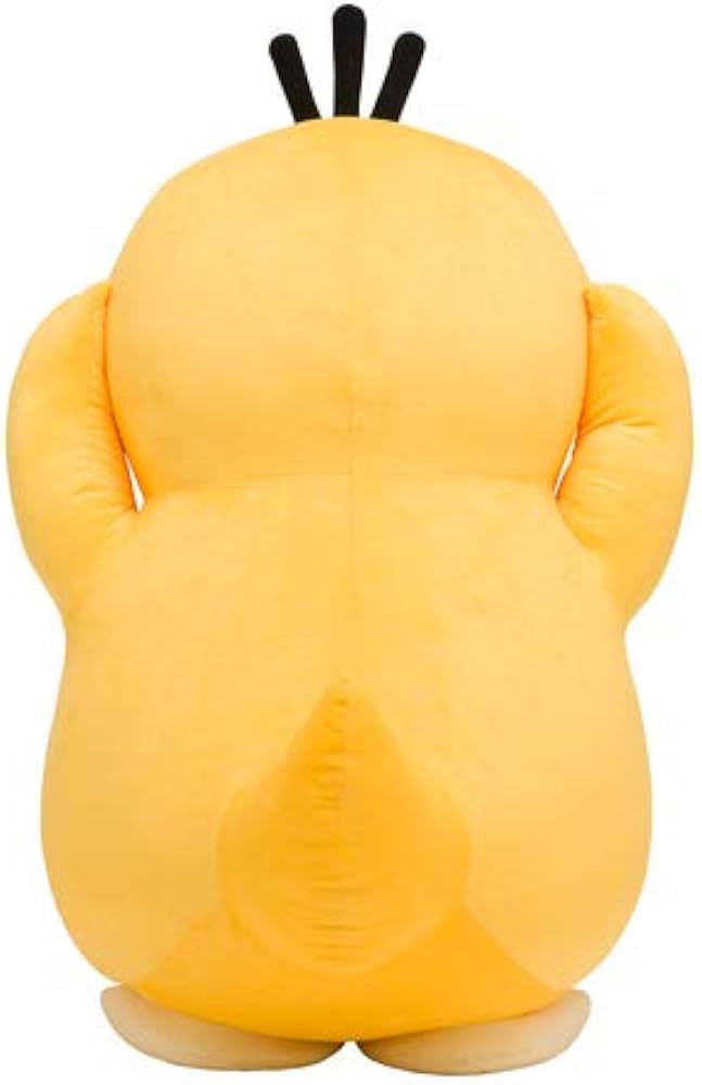 等身大コダックポケモンぬいぐるみ