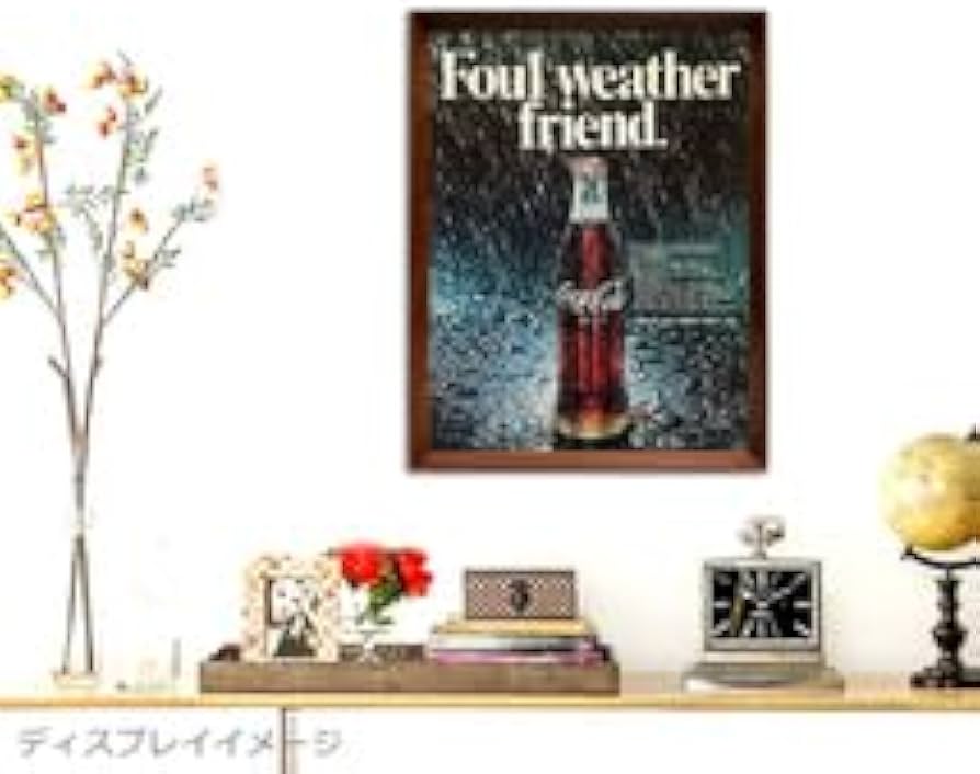 ビンテージ】コカコーラ クラシックメタルプレートセット 額縁入り