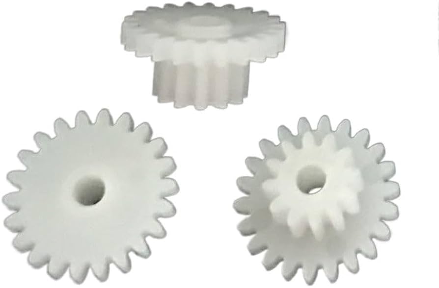 KUENCE 22122B 0,5 m Zahnräder, 12 mm Durchmesser, 22 Zähne + 12