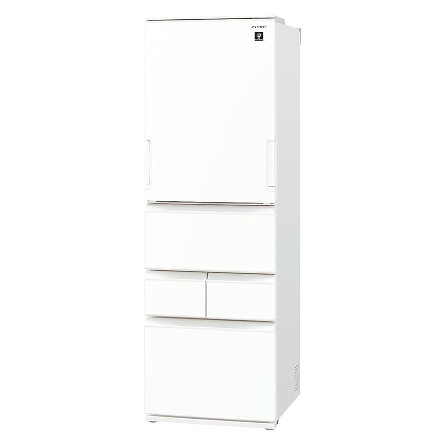 ◇ 美品 2023年製 SHARP 2ドア冷凍冷蔵庫 SJ-GD15J-W #31408 ◇