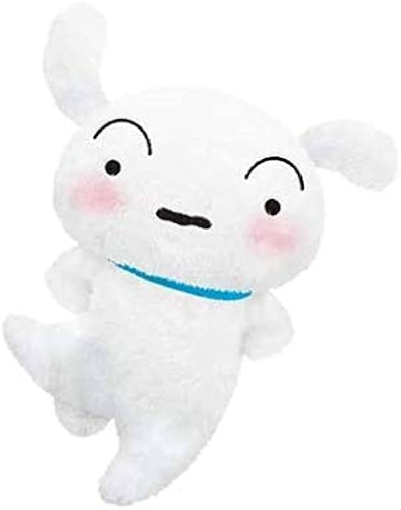 Amazon.co.jp: バンダイ(BANDAI) クレヨンしんちゃん シロ ぬいぐるみ