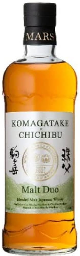 Amazon.co.jp: マルスウイスキー モルト・デュオ 2021 駒ヶ岳×秩父