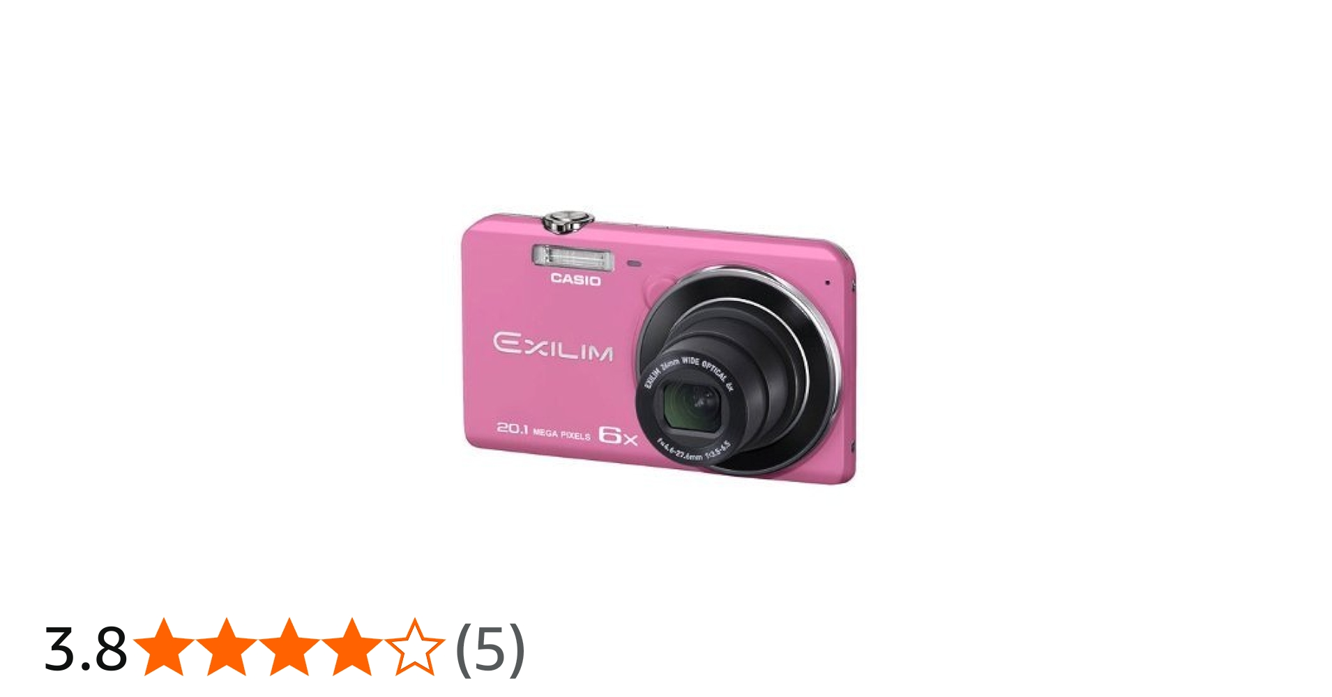 CASIO EXILIM EX-ZS5 ピンク コンパクトデジタルカメラ Casio Exilim