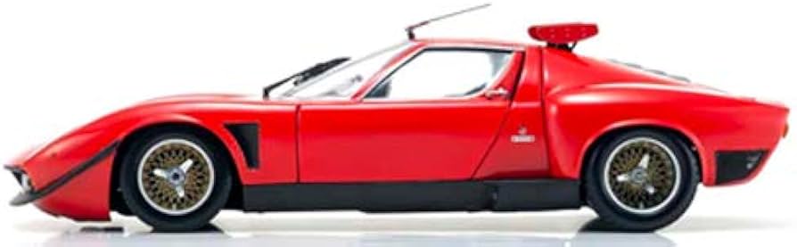 Amazon | 京商オリジナル 1/18 ランボルギーニ ミウラ SVR レッド 完成