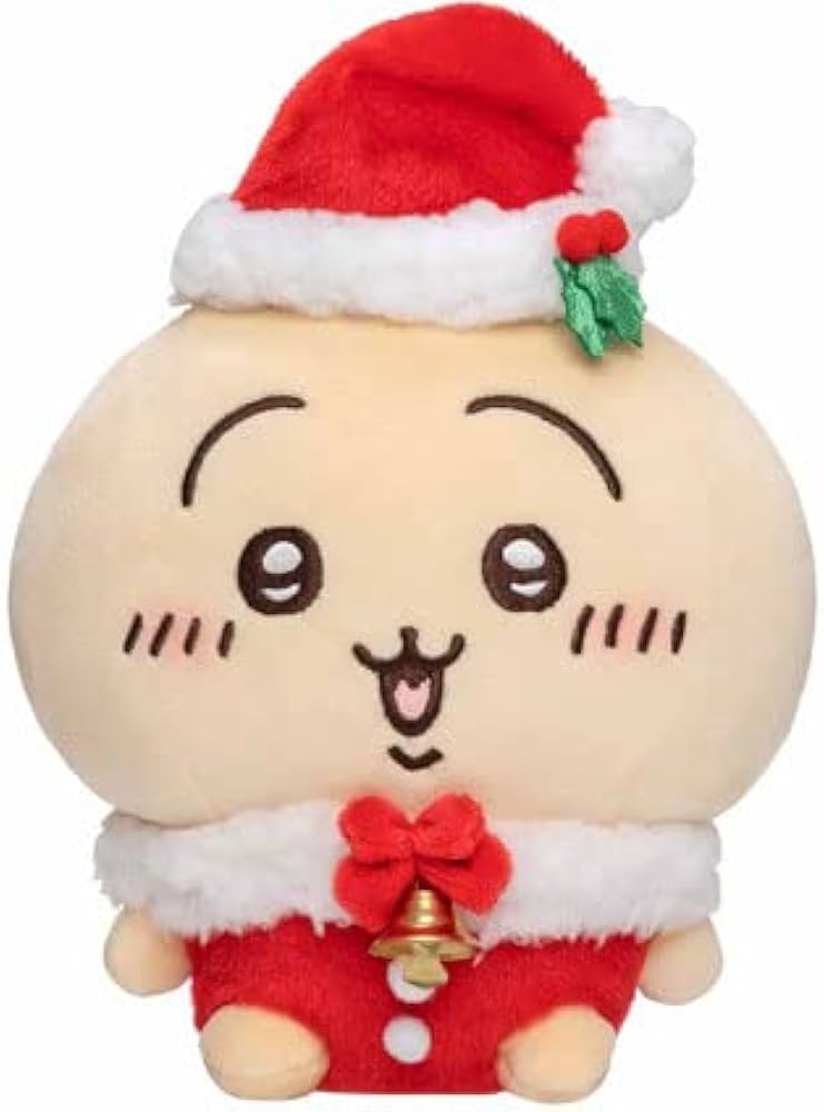 Amazon.co.jp: ちいかわ サンタさんだ！ぬいぐるみS(うさぎ) : おもちゃ