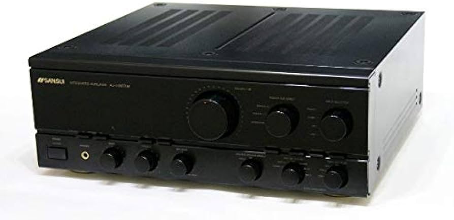 Amazon.co.jp: SANSUI Sansui AU-α607DR Black Primain Amplifier
