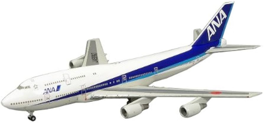 Amazon | 全日空商事 1/400 ボーイング 747-400D ANA JA8960 完成品