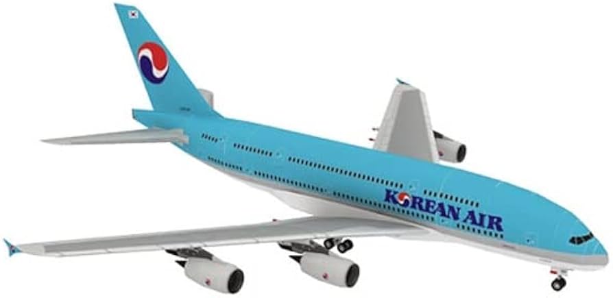 Amazon.co.jp: 3D Assembly Model Paper Craft Airplane (Korean Air