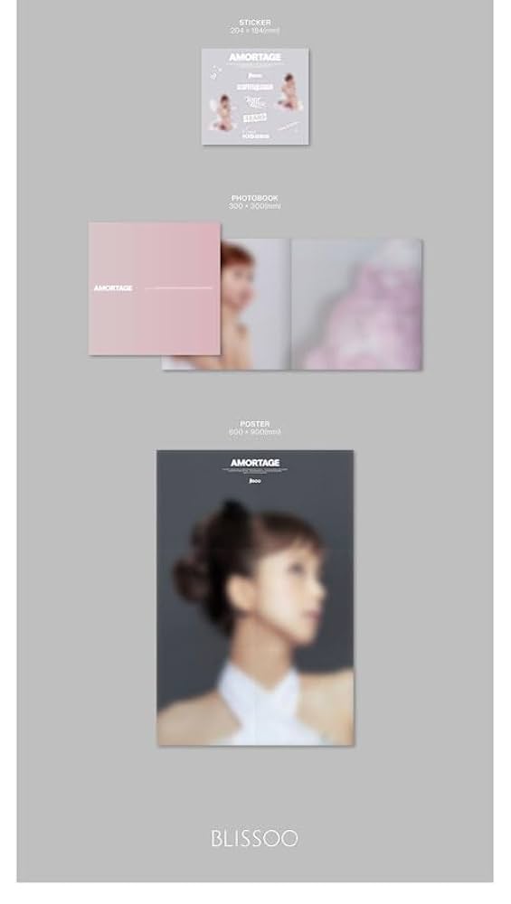 BLACKPINK ジス AMORTAGE マカオfm入場者限定ポラロイドセット