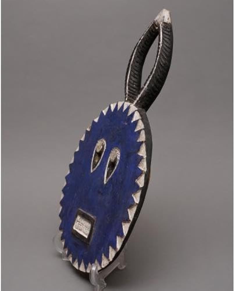 Amazon.co.jp: アフリカ木彫り仮面 コートジボワール バウレ族