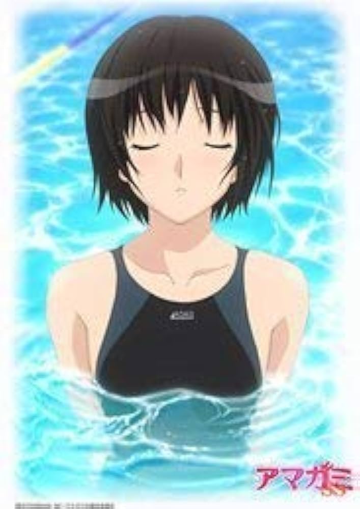 非売品 アマガミ DVD キャラアニ 全巻購入特典 等身大 ベッドシーツ