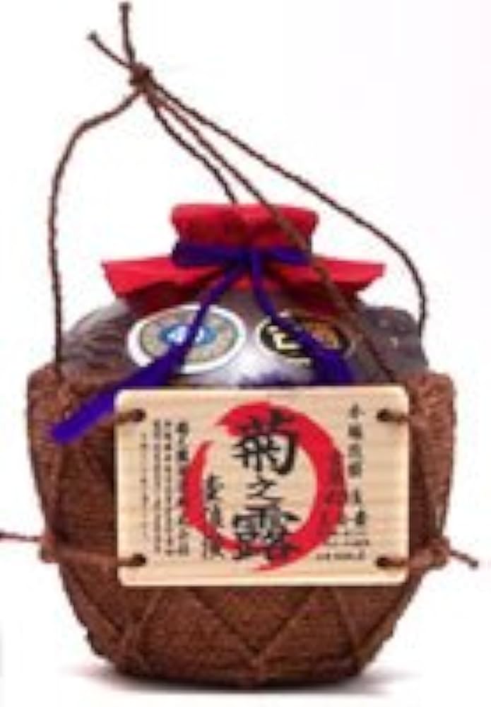 Amazon.co.jp: 泡盛 菊之露酒造 壷浪漫古酒 5合壷 40度 900ml : 食品