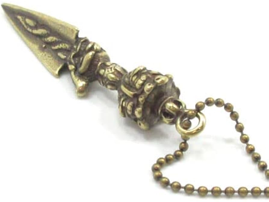 Amazon｜チベット密教 法具 プルパ 独鈷杵 ストラップ アクセサリー