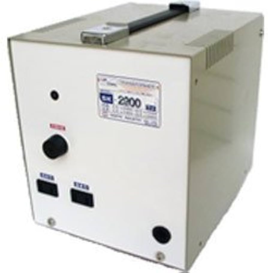 SK-2200-U 変圧器 2200W 日章工業 - メルカリ 日章工業株式会社 SK