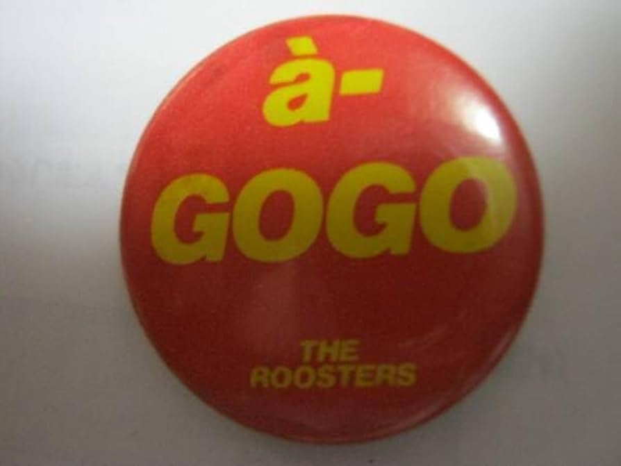 THE ROOSTERS ルースターズ R&Rオリンピック缶バッジ】