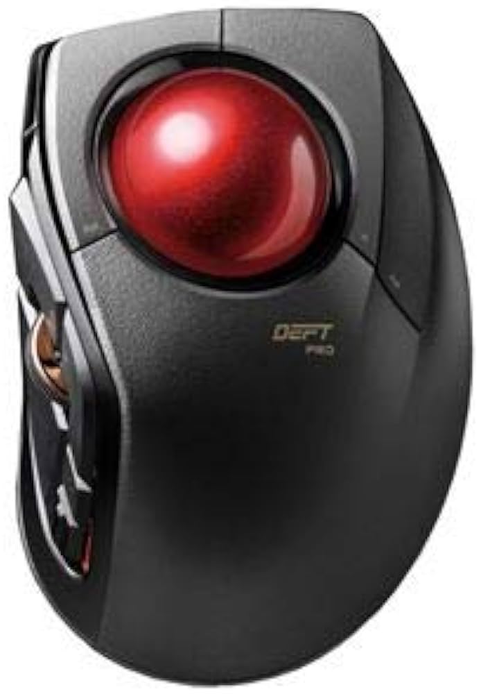 Amazon | エレコム トラックボールマウス／人差指／8ボタン／チルト