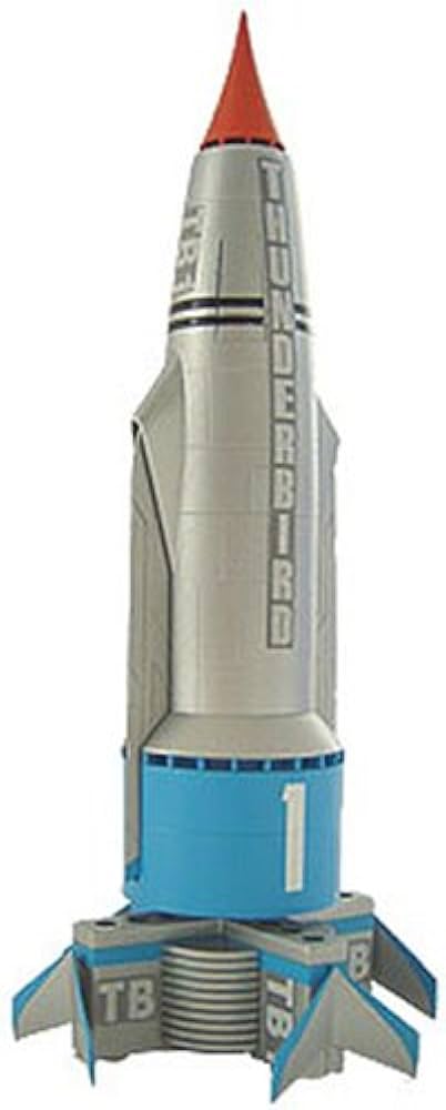 Amazon | 青島文化教材社 1/200新世紀合金サンダーバード1号