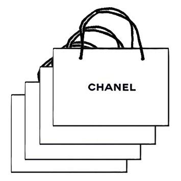 neko CHANEL シャネル ショッパー 紙袋 中サイズ 200枚 楽天市場