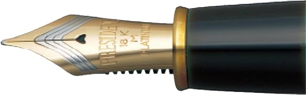 Amazon | プラチナ万年筆 万年筆 F 細字 出雲 溜塗り 枇杷溜 PIZ-55000