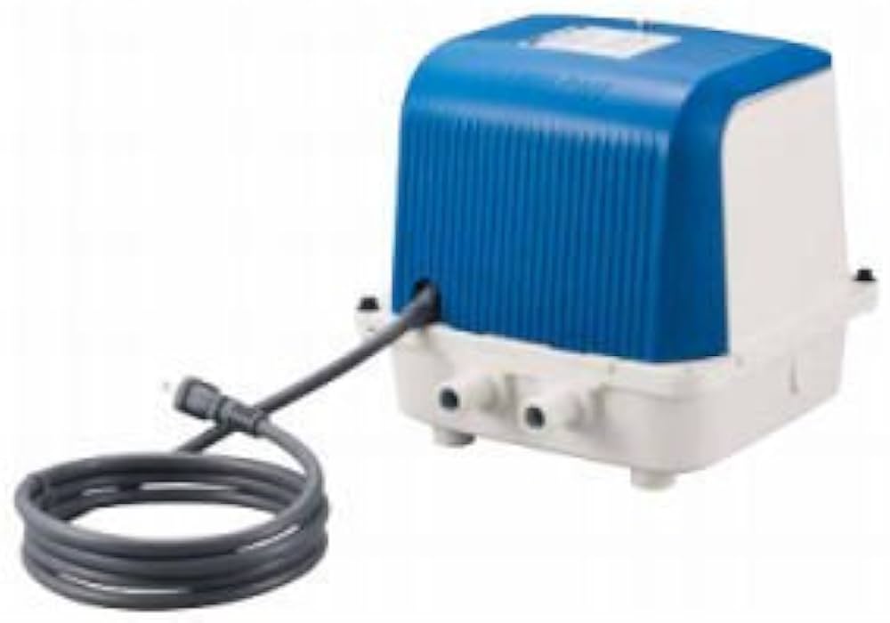 動作浅⑥新品エアフィルター付きDUO-80 左ばっ気ブロワーエアー