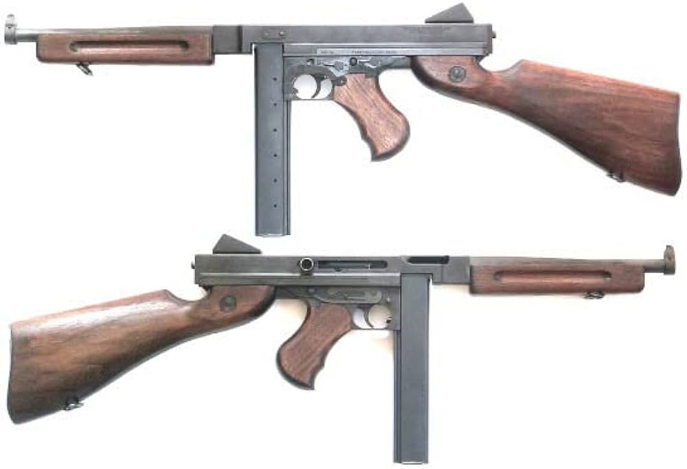 Amazon.co.jp: CAW・MULE モデルガン トンプソン M1A1 発火式 ブロー