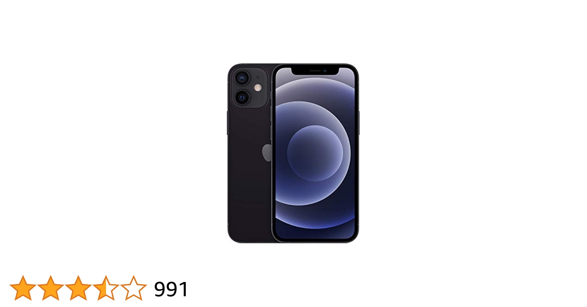 iPhone 12mini-ブラック-128GB SIMフリー