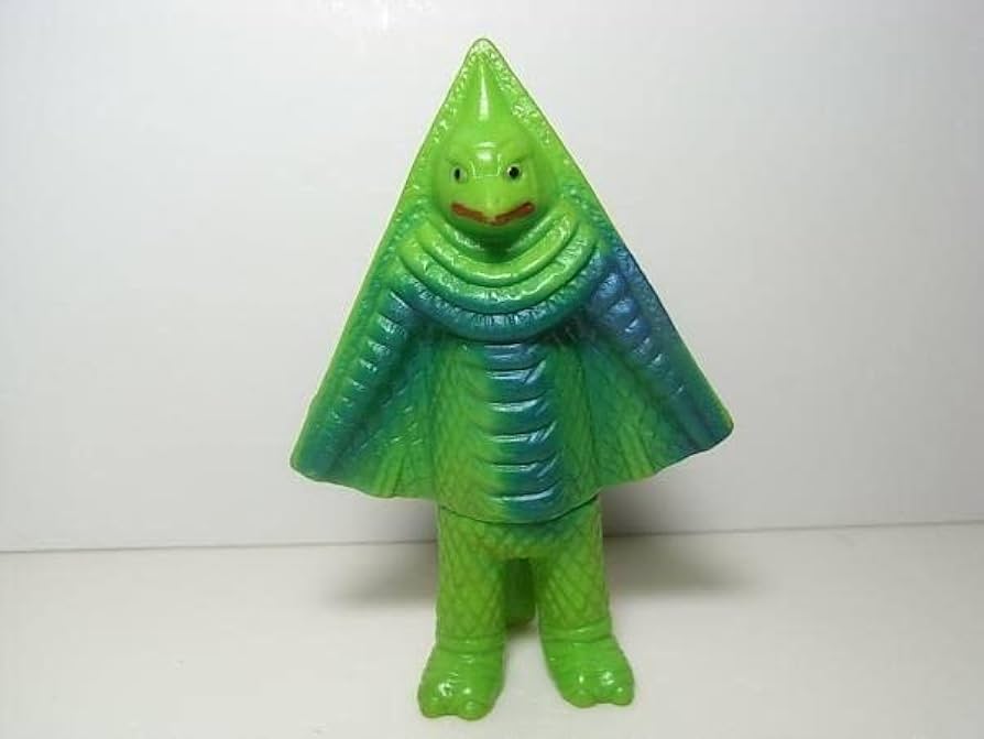 当時物 ブルマァク 怪獣 インベラー ミラーマン ソフビ 【公式通販】